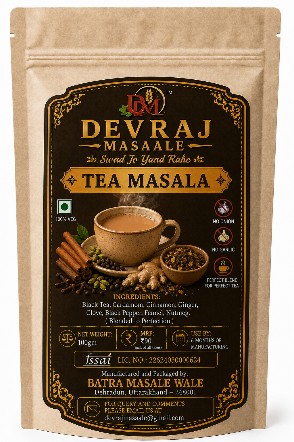 Tea Masala Front